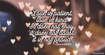 1 Corinthians 13:4