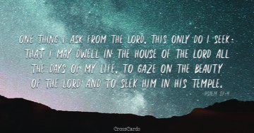 Psalm 27:4
