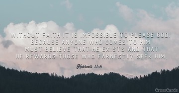 Hebrews 11:6