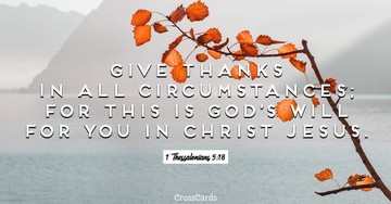 1 Thessalonians 5:18