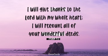 Psalm 9:1