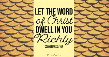 Colossians 3:16