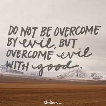 Your Daily Verse - Romans 12:21