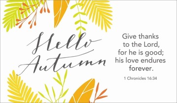 Your Daily Verse - 1 Chronicles 16:34