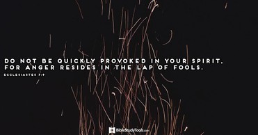 Your Daily Verse - Ecclesiastes 7:9