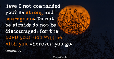 Your Daily Verse - Joshua 1:9