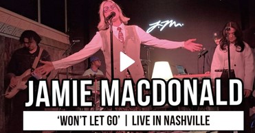 Jamie MacDonald Performs 'Won’t Let Go' Live at Nashville Album Release Party