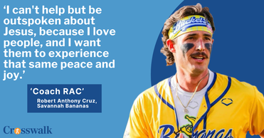 Savannah Bananas' Coach RAC: Fame Didn't Satisfy My Soul — Only Jesus Did