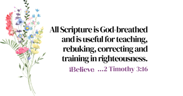 Your Daily Verse - 2 Timothy 3:16 - August 5th