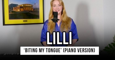 Australian Christian Singer LILLI Performs 'Biting My Tongue' | Piano Version