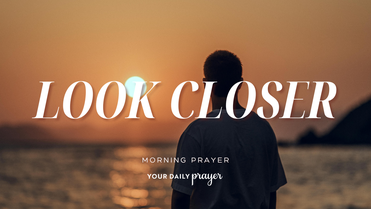  A Prayer for Noticing More | Your Daily Prayer
