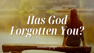 When God Feels Silent and You Wonder If He Has Forgotten You