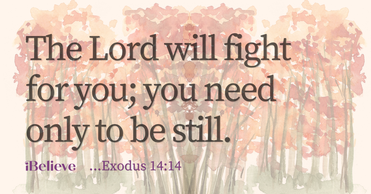 Your Daily Verse - Exodus 14:14 - October 14th