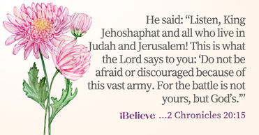 Your Daily Verse - 2 Chronicles 20:15 - October 23rd