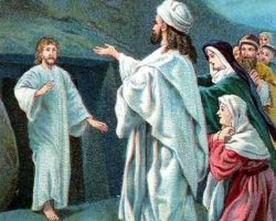 Lazarus Raised From The Dead Bible Story Verses Summary