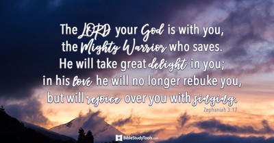 Your Daily Verse - Zephaniah 3:17	