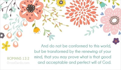 Your Daily Verse - Romans 12:2