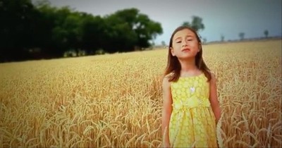 7-Year-Old Sings Chilling Rendition Of 'Amazing Grace'