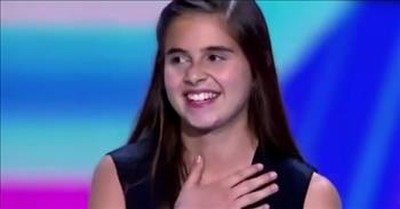 13-Year-Old 'Old Soul' Floors Judges With 'Feeling Good' X Factor Audition 