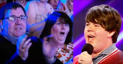 Son Surprises His Parents With His BIG X Factor Audition 