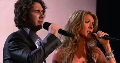 Josh Groban and Celine Dion Sing A Heavenly Duet Of ‘The Prayer’ 