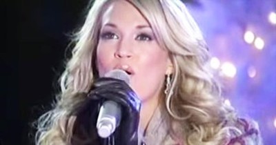 Carrie Underwood Performs STUNNING Version Of ‘Do You Hear What I Hear?’ 