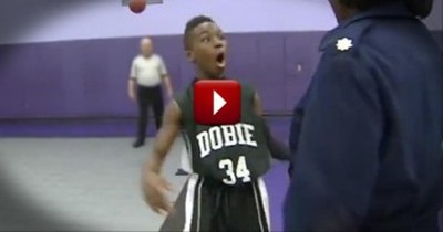 Military Mom Surprises Her Little Boy During His Basketball Game - Amazing Reaction 