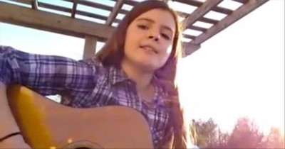Young Girl Takes on Music Industry's Lack of Morals in Songs 