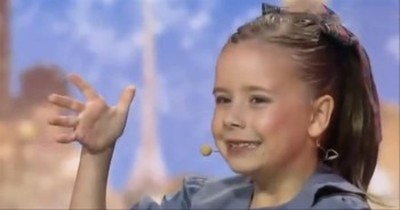 She Can Sing, She Can Dance... This Little Girl Can Do it All! Wow! 