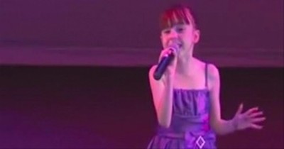 This Girl With Autism Has Trouble Talking, but SHINES Onstage 