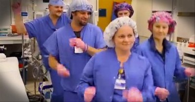 The Pink Glove Dance - an Awesome Way People are Standing Up to Cancer 