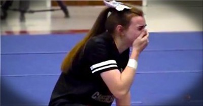 Wait Until You See What Caused This Girl to Literally Collapse From Joy 
