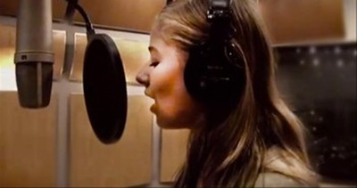 Head Inside the Recording Studio with Jackie Evancho! 