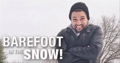 Man Goes Barefoot for a Year so Kids in Africa Won't Have to