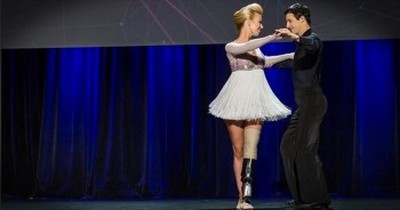 Marathon Bombing Victim Vowed to Dance Again -- And DID Just That 