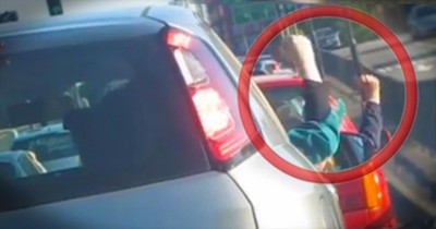 People Stuck in a Traffic Jam Find the Funniest Way to Pass the Time