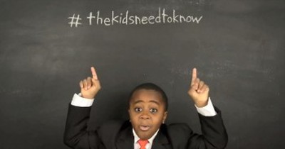 You’ll Never Guess Who The Kid President Is Giving Advice To Now! 