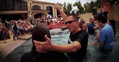 You'll Be Moved By The Baptisms Captured By This Church 