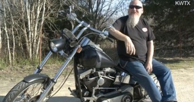 This Biker Has a Heart of Gold, But It’s Not Entirely His 
