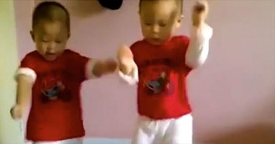 I Could Watch This Dance Routine All Day. They Are 'Two' Cute! 