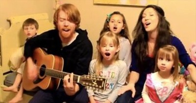 Cutest Cover of ‘God's Not Dead’ With Entire Family! 