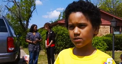 9-Year-Old Does The Most Selfless Thing To Stop Tragedy In His Neighborhood