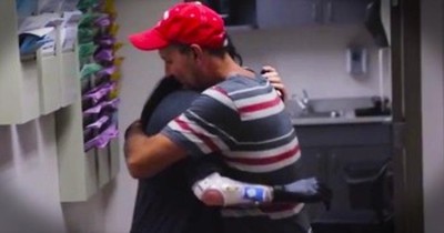 Her Biggest Dream Is To Hug Her Dad – This One Will Reduce You To Tears 