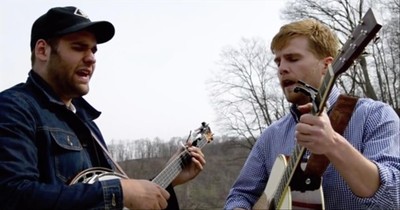 ‘Just A Closer Walk With Thee’ 2 Guys Sing Duet With Incredible Harmonies