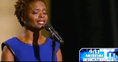 Tony Award-Winning Actress Sings 'Amazing Grace' At 9/11 Musuem 
