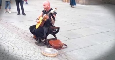 This Street Performer Has A Unique Voice – Or Should I Say VOICES? 