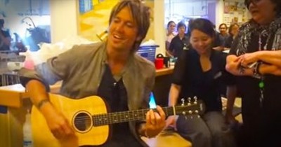 Keith Urban And Nicole Kidman Sing Uplifting Rendition Of ‘Amazing Grace’ At Children’s Hospital 