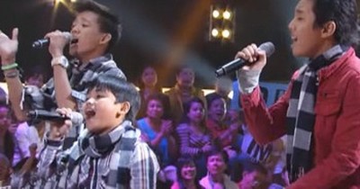 When These 3 Boys Sang 'I'll Be There,' My Heart Nearly Exploded - So Awesome! 