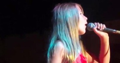 11 Year Old Girl Sings 'How Great Thou Art' 
