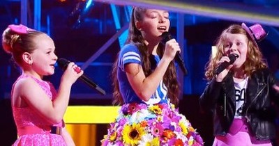 When These 3 Girls Sang 'Over The Rainbow,' I Knew It Would Be Incredible - But At 1:24, My Heart Leaped! 